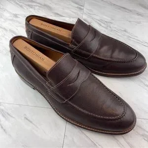 •Johnston & Murphy flex Penny Loafer Men Brown Size 8.5 Leather sheepskin Johnston & Murphy | Shoes | Johnston Murphy Flex Penny  main image 2